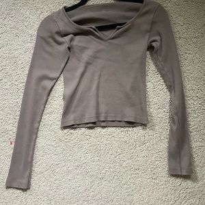 Brown top from Brandy Melville one size (fits small)